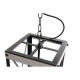 Полилей DKD Home Decor Черен Метал Кафяв 220 V 50 W (25 x 25 x 43 cm)