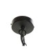 Полилей DKD Home Decor Черен Метал Кафяв 220 V 50 W (25 x 25 x 43 cm)