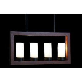 Полилей DKD Home Decor Кафяв Алуминий Кристал (52 x 6 x 26 cm)