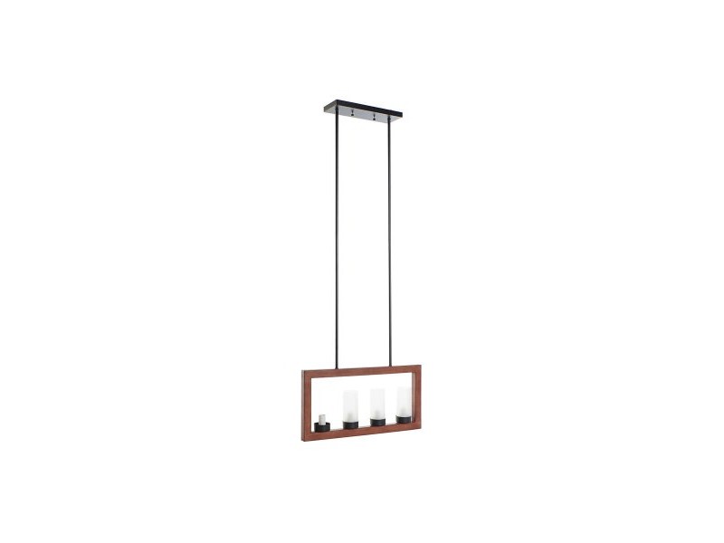Полилей DKD Home Decor Кафяв Алуминий Кристал (52 x 6 x 26 cm)