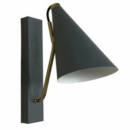 Настолна лампа DKD Home Decor Син Метал Златен (12 x 25 x 29 cm)