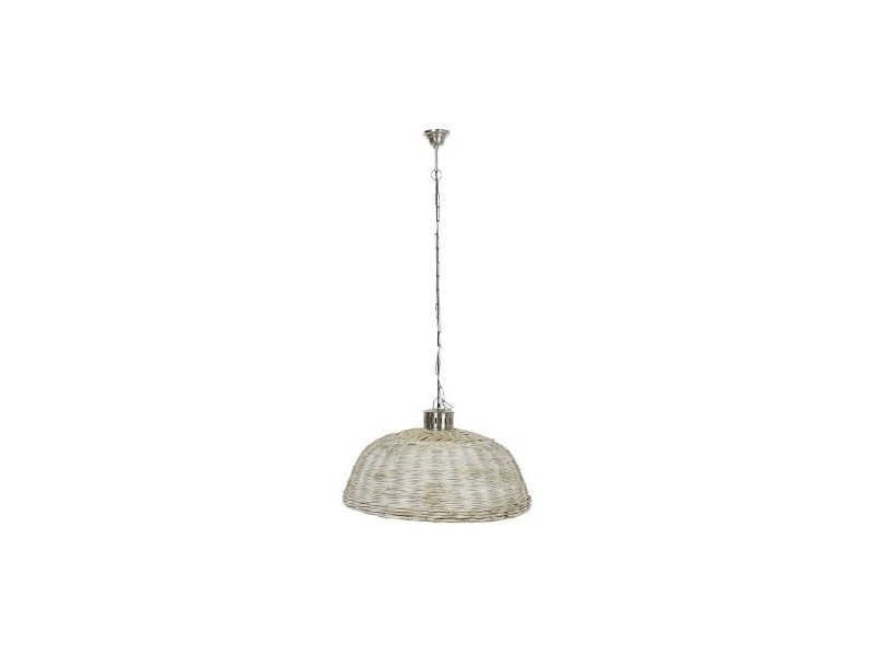 Полилей DKD Home Decor Сребрист Естествен Метал 50 W 80 x 80 x 47 cm