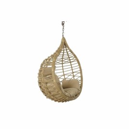 Висящ градински фотьойл DKD Home Decor Кафяв Бежов Светло кафяв Алуминий синтетичен ратан 90 x 70 x 110 cm 100 x 70 x 125 cm (10