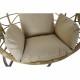 Висящ градински фотьойл DKD Home Decor 90 x 70 x 110 cm 105 x 75 x 226 cm Бежов Метал Кафяв синтетичен ратан