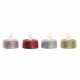 Свещ DKD Home Decor LED Светлина Коледа (4 x 4 x 5 cm) (4 броя)