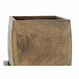 Саксия DKD Home Decor Кафяв Черен Многоцветен Дървен Метал Модерен 40 x 40 x 120 cm 40 x 40 x 138 cm