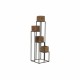Саксия DKD Home Decor Кафяв Черен Многоцветен Дървен Метал Модерен 40 x 40 x 120 cm 40 x 40 x 138 cm