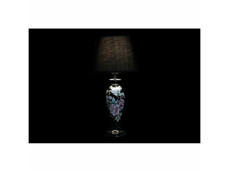 Настолна лампа DKD Home Decor Черен Златен Lind 220 V 50 W Ориенталски (28 x 28 x 51 cm) (2 броя)