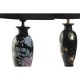 Настолна лампа DKD Home Decor Черен Златен Lind 220 V 50 W Ориенталски (28 x 28 x 51 cm) (2 броя)