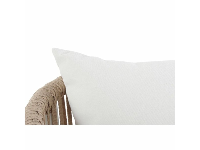 Комплект от маса с стола DKD Home Decor Бежов 78 cm 163 x 95 x 6 cm