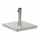 Base pour parapluie DKD Home Decor Сребрист Неръждаема стомана (45 x 45 x 35 cm)