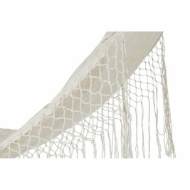 Xамак DKD Home Decor Бежов полиестер Памук Бор Ресни (280 x 100 x 130 cm)