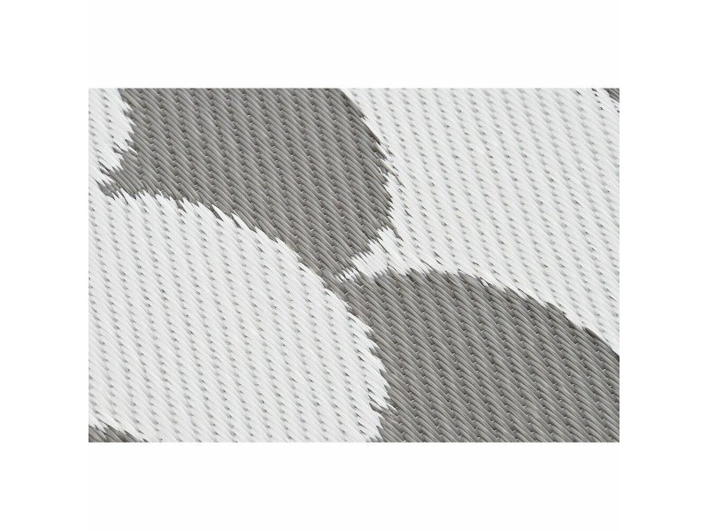 Килим DKD Home Decor Сив Вълни Бял (2 броя) (120 x 180 cm)