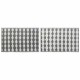Килим DKD Home Decor Сив Вълни Бял (2 броя) (120 x 180 cm)