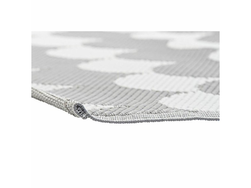 Килим DKD Home Decor Сив Вълни Бял (2 броя) (150 x 210 cm) Килим DKD Home Decor Сив Вълни Бял (2 броя) (150 x 210 cm)