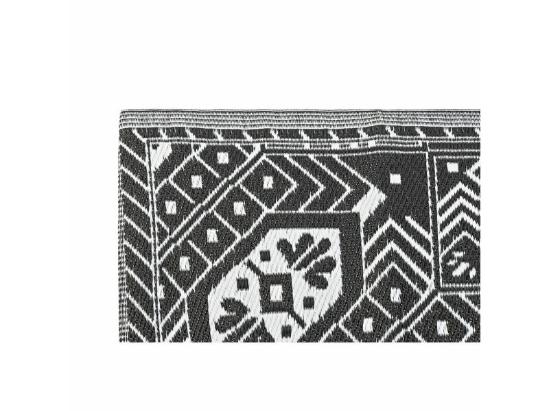 Килим DKD Home Decor Бял Черен Етнически (2 броя) (120 x 180 cm)