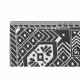 Килим DKD Home Decor Бял Черен Етнически (2 броя) (120 x 180 cm)
