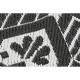 Килим DKD Home Decor Бял Черен Етнически (2 броя) (120 x 180 cm)