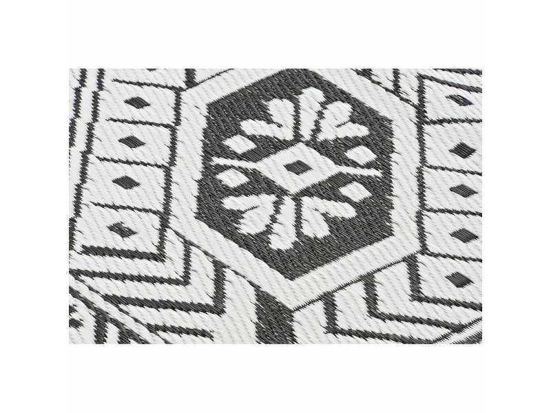 Килим DKD Home Decor Бял Черен Етнически (2 броя) (150 x 210 cm)