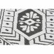 Килим DKD Home Decor Бял Черен Етнически (2 броя) (150 x 210 cm)