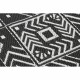 Килим DKD Home Decor Бял Черен Етнически (2 броя) (150 x 210 cm)