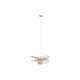 Полилей DKD Home Decor Кафяв Бамбук 50 W 60 x 60 x 28 cm