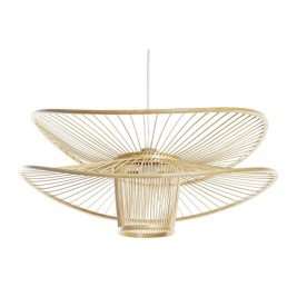 Полилей DKD Home Decor Кафяв Бамбук 50 W 60 x 60 x 28 cm
