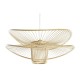Полилей DKD Home Decor Кафяв Бамбук 50 W 60 x 60 x 28 cm
