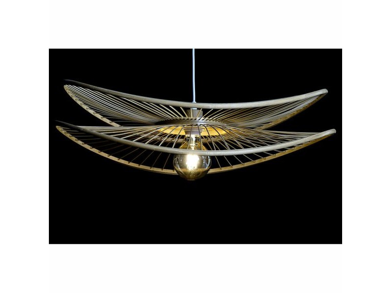 Полилей DKD Home Decor Естествен Бамбук 50 W 70 x 65 x 23 cm
