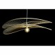 Полилей DKD Home Decor Кафяв Бамбук 50 W 100 x 100 x 25 cm