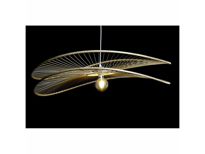 Полилей DKD Home Decor Кафяв Бамбук 50 W 100 x 100 x 25 cm Полилей DKD Home Decor Кафяв Бамбук 50 W 100 x 100 x 25 cm