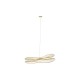 Полилей DKD Home Decor Кафяв Бамбук 50 W 100 x 100 x 25 cm