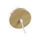 Полилей DKD Home Decor Кафяв Бамбук 50 W 100 x 100 x 25 cm