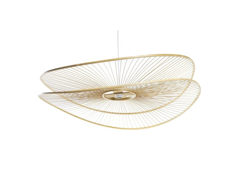 Полилей DKD Home Decor Кафяв Бамбук 50 W 100 x 100 x 25 cm