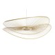 Полилей DKD Home Decor Кафяв Бамбук 50 W 100 x 100 x 25 cm Полилей DKD Home Decor Кафяв Бамбук 50 W 100 x 100 x 25 cm