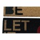 Изтривалка за Врата DKD Home Decor Червен Черен Кафяв Гума 2 броя Кокосови влакна (60 x 40 x 1,5 cm)