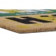 Изтривалка за Врата DKD Home Decor Черен Кафяв Гума Бял Зелен 2 броя Кокосови влакна (60 x 40 x 1,5 cm)