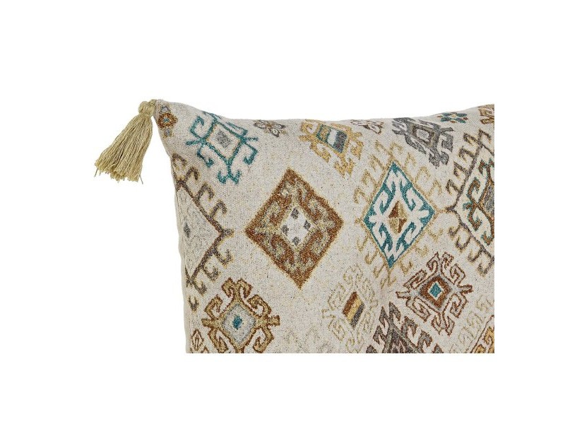 Двуместно канапе DKD Home Decor Жълт Кафяв Бежов 145 x 76 x 13 cm