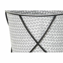 Комплект Саксии за цветя DKD Home Decor Черен Сив Метал Желязо Квадратек 30 x 40 cm 37 x 37 x 82 cm (2 броя)