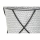 Комплект Саксии за цветя DKD Home Decor Черен Сив Метал Желязо Квадратек 30 x 40 cm 37 x 37 x 82 cm (2 броя)
