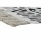 Килим DKD Home Decor 160 x 250 x 0,7 cm Черен полиестер Памук Бял Ikat Boho Килим DKD Home Decor 160 x 250 x 0,7 cm Черен полиестер Памук Бял Ikat Boho