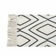 Килим DKD Home Decor Черен Бял (120 x 190 x 0,7 cm)
