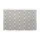 Килим DKD Home Decor Черен Бял (120 x 190 x 0,7 cm)