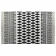 Килим DKD Home Decor Черен Бял (160 x 250 x 0,7 cm)