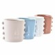 Саксия DKD Home Decor Лице Каменинов (15 x 13 x 12,5 cm) (4 броя)