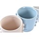 Саксия DKD Home Decor Лице Каменинов (15 x 13 x 12,5 cm) (4 броя)