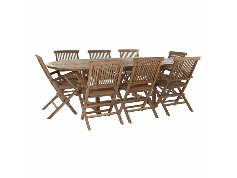 Комплект от маса с стола DKD Home Decor 90 cm 180 x 120 x 75 cm
