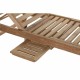 Lamamistool DKD Home Decor Кафяв С колела Тик (200 x 65 x 36 cm)
