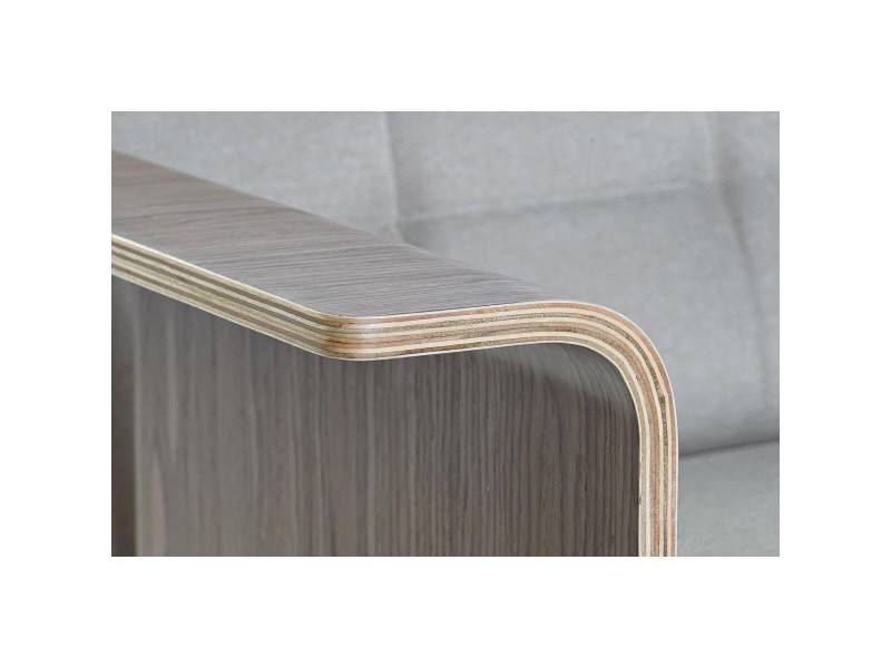 Разтегателен диван DKD Home Decor 203 x 87 x 81 cm Черен Бежов Метал Кафяв