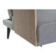 Разтегателен диван DKD Home Decor Кафяв Сив Метал Град 203 x 87 x 81 cm